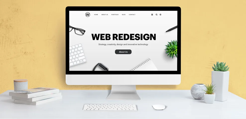 web redesign